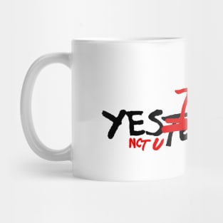 NCT YESTODAY Logo design Mug